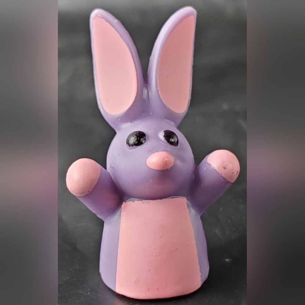 Bluey Bob Bilby 1" Figure Bingo's Classroom Rabbit Hand Puppet HTF RARE